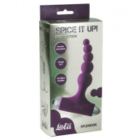 Анальная пробка Spice It Up New Edition Splendor фиолетовая
