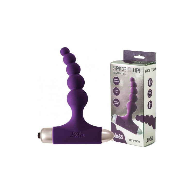 Анальная пробка Spice It Up New Edition Splendor фиолетовая