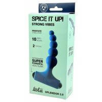 Анальная пробка с перезаряжаемой вибропулей Spice it Up Splendor