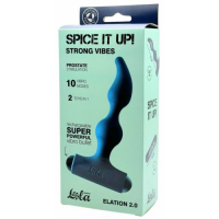 Анальная пробка с перезаряжаемой вибропулей Spice it Up Elation