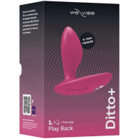 Анальная смарт-втулка с вибрацией We-Vibe Ditto Plus розовый