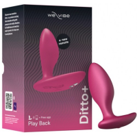 Анальная смарт-втулка с вибрацией We-Vibe Ditto Plus розовый