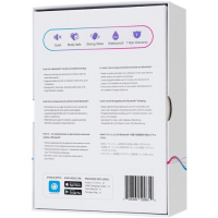 Анальная смарт-пробка Lovense Hush 2 М диаметр 4,4 см