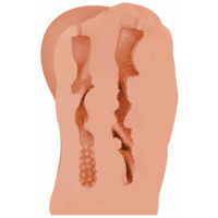 Реалистичный мастурбатор-вагина с вибрацией Satisfaction My Love