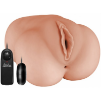 Реалистичный мастурбатор-вагина с вибрацией Satisfaction My Love