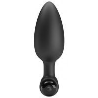 Анальная втулка с вибрацией Pretty Love Vibra Butt Plug II черная