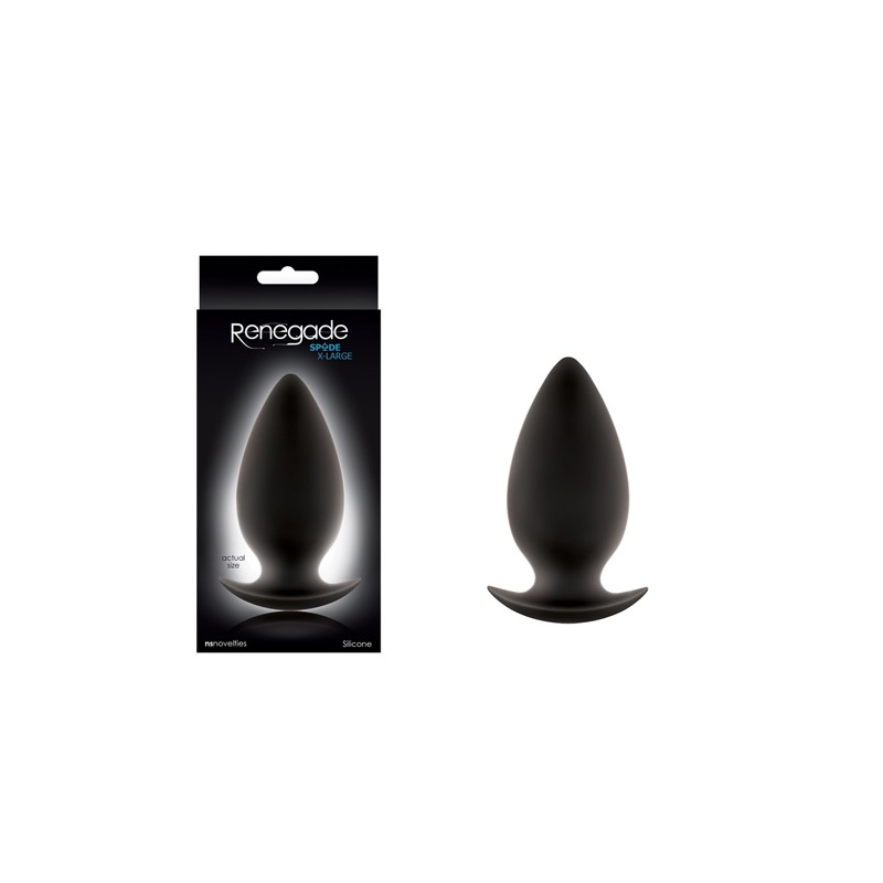 Анальная пробка Renegade - Spades для ношения XL