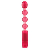 Анальная цепочка с вибрацией Waterproof Flexible Anal Beads Pink