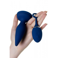 Анальная пробка Unico с вибрацией и c пультом дистанционного управления