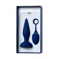 Анальная пробка Unico с вибрацией и c пультом дистанционного управления