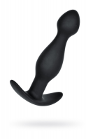 Анальная пробка A-Toys by TOYFA размера S, cиликон, черная, 11,5 см, Ø 2,8 см