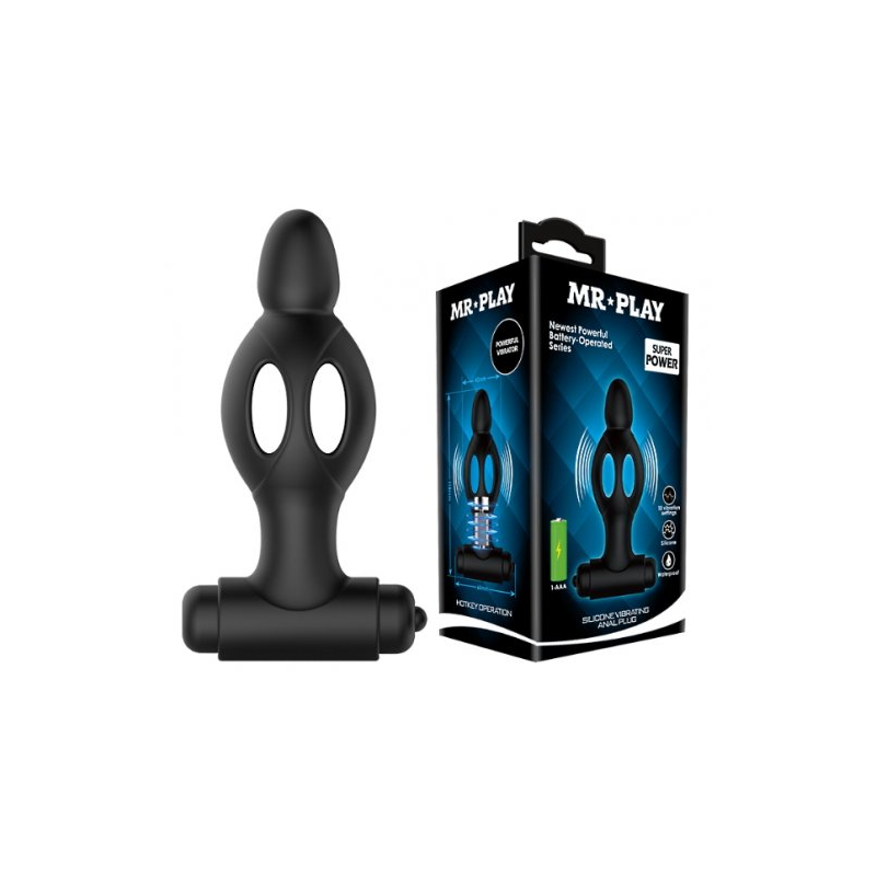 Анальный массажер Mr.Play с вибрацией