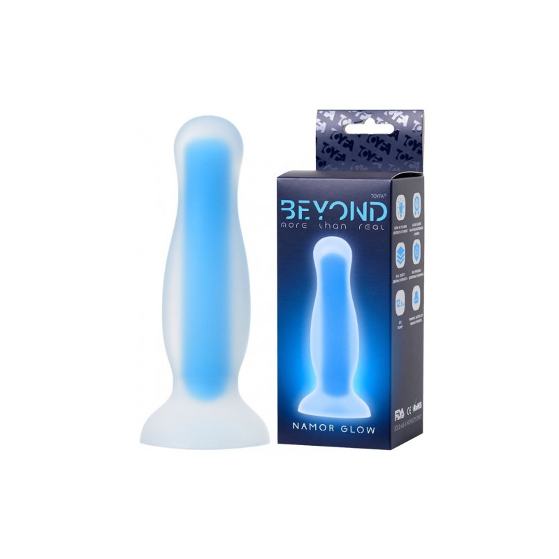 Анальная втулка светящаяся в темноте Namor Glow Toyfa