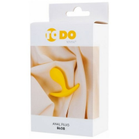Анальная втулка ToDo by Toyfa Blob желтая