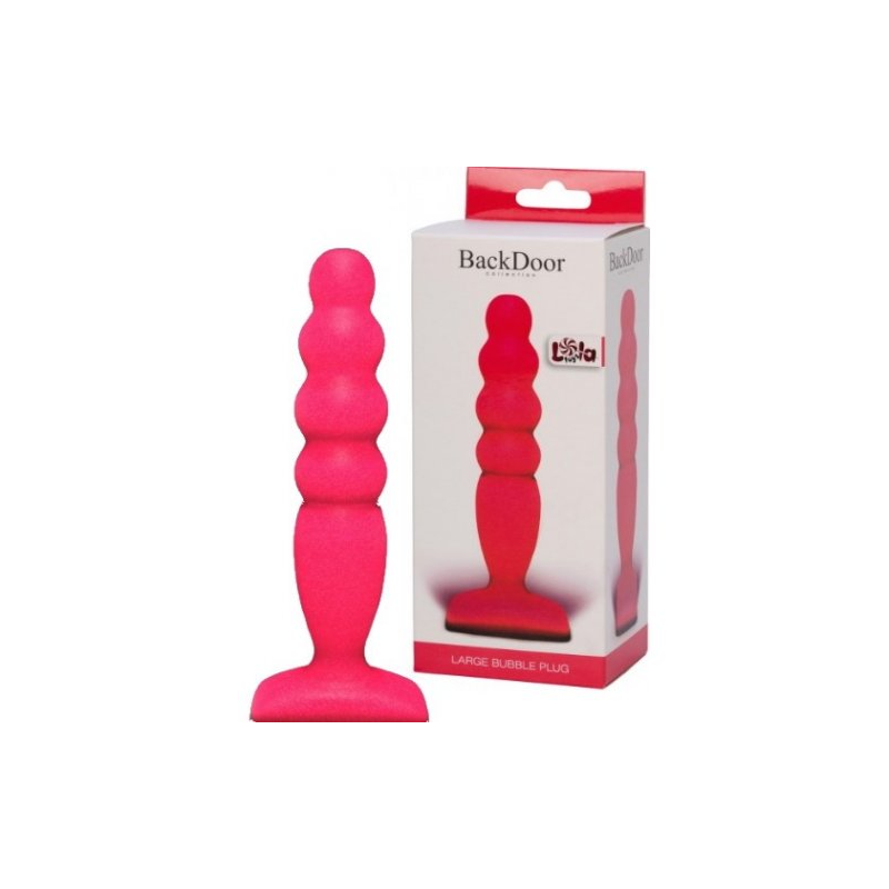 Анальный стимулятор Bubble Plug pink