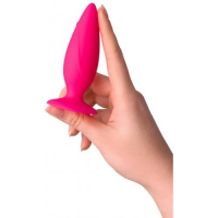 Розовая анальная пробка Popo Pleasure