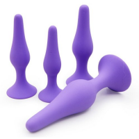 Классическая анальная пробка Small фиолетовая