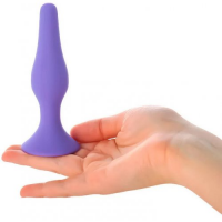 Классическая анальная пробка Small фиолетовая