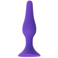 Классическая фиолетовая анальная пробка A-Toys Small