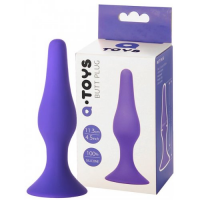 Классическая фиолетовая анальная пробка A-Toys Small