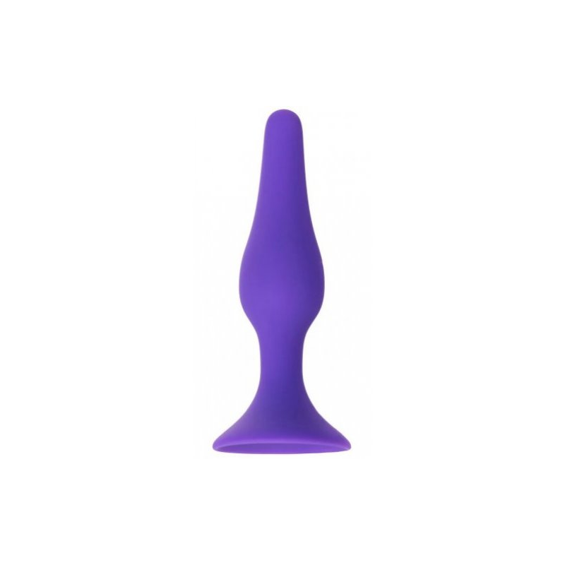 Классическая анальная пробка Extra Large фиолетовая