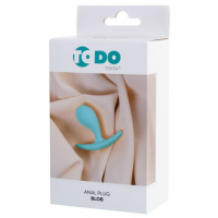 Анальная втулка ToDo by Toyfa Blob голубая