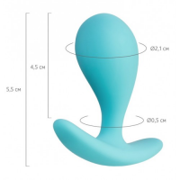 Анальная втулка ToDo by Toyfa Blob голубая