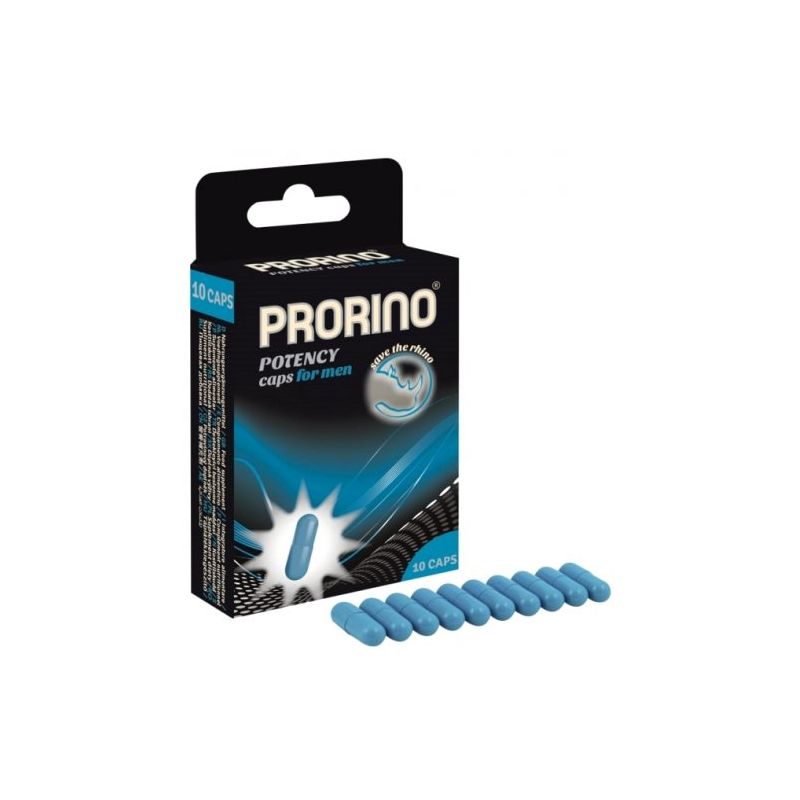 Биологически активная добавка для мужчин Prorino Ero black line Potency Caps 10 капсул