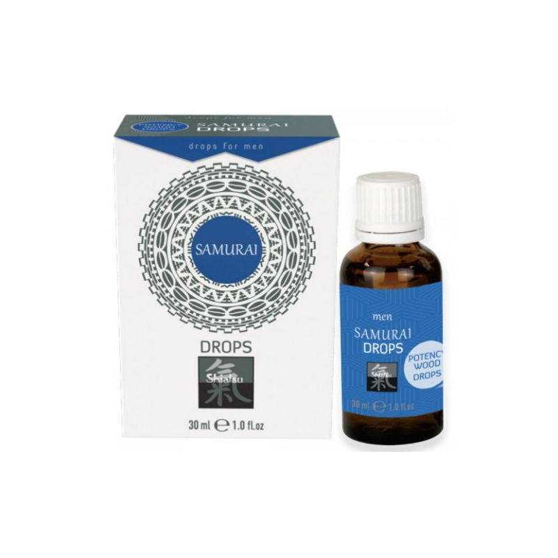 Возбуждающие капли для мужчин Shiatsu Samurai 30 мл
