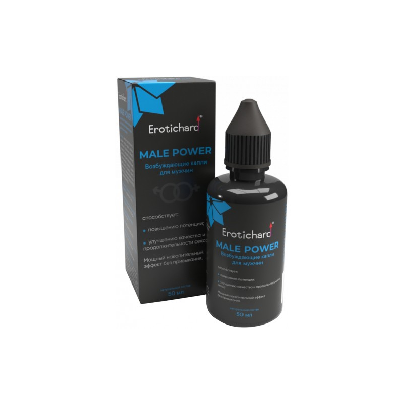 Возбуждающие капли для мужчин Erotichard Male Power 50 мл