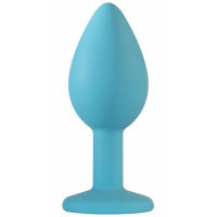 Анальная пробка Emotions Cutie Small Turquoise Light Purple Crystal