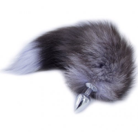 Анальная пробка с хвостиком Королевская Лиса