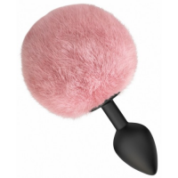 Пробка с хвостиком Emotions Fluffy Pink