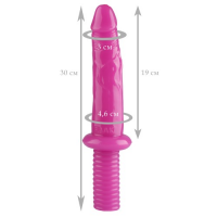 Анальный жезл Фаллос с рукоятью Faak 30 см