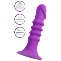 Анальный фаллоимитатор Toyfa Drilly 14 см