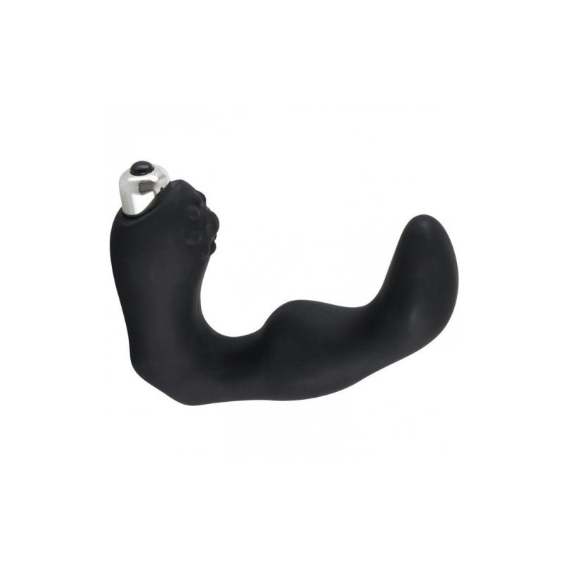 Черный cтимулятор простаты Rebel