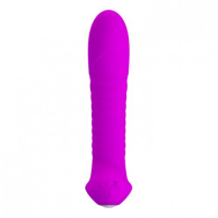 Вибромассажер простаты с функцией ротации Pretty Love Merlin пурпурный