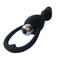 Стимулятор простаты с вибрацией черный