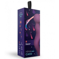 Стимулятор Cassi сливового цвета (без вибрации)