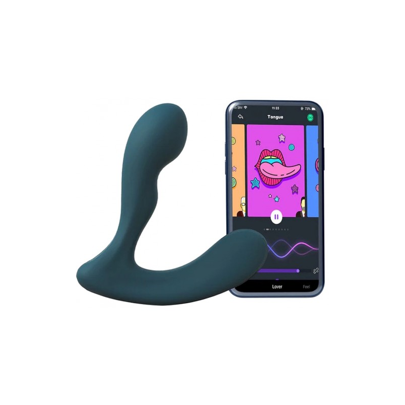 Смарт-массажер простаты Magic Motion Solstice X бирюзовый