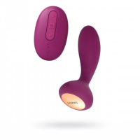 Фиолетовый вибростимулятор Svakom Julie с пультом дистанционного управления