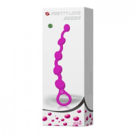 Анальная силиконовая цепочка Pretty Love Beeds