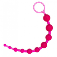 Длинная анальная цепочка ToyFa Anal Beads 30 см
