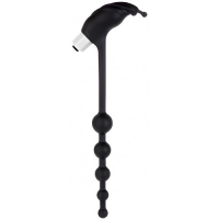 Анальная цепочка с клиторальным вибростимулятором Mood Kinky Tickler