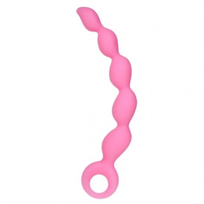 Цепочка анальная розовая Fabulous