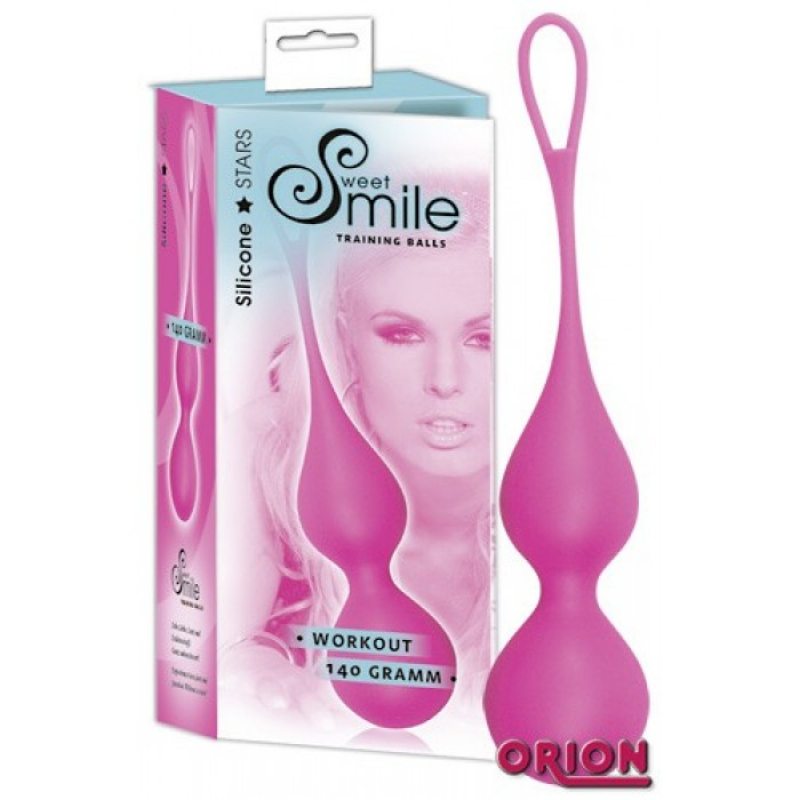 Smile Шарики S вагинальные розовые 140 грамм