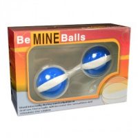 Вагинальные шарики Be Mine Balls голубые