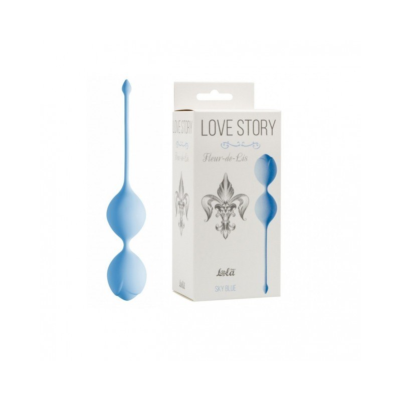 Вагинальные шарики Love Story Fleur-de-lisa Sky Blue