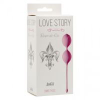 Вагинальные шарики Love Story Fleur-de-lisa Sweet Kiss розовые