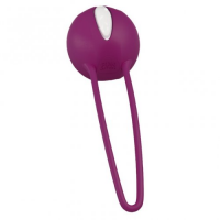 Шарик вагинальный Smartballs Uno фиолетово-белый